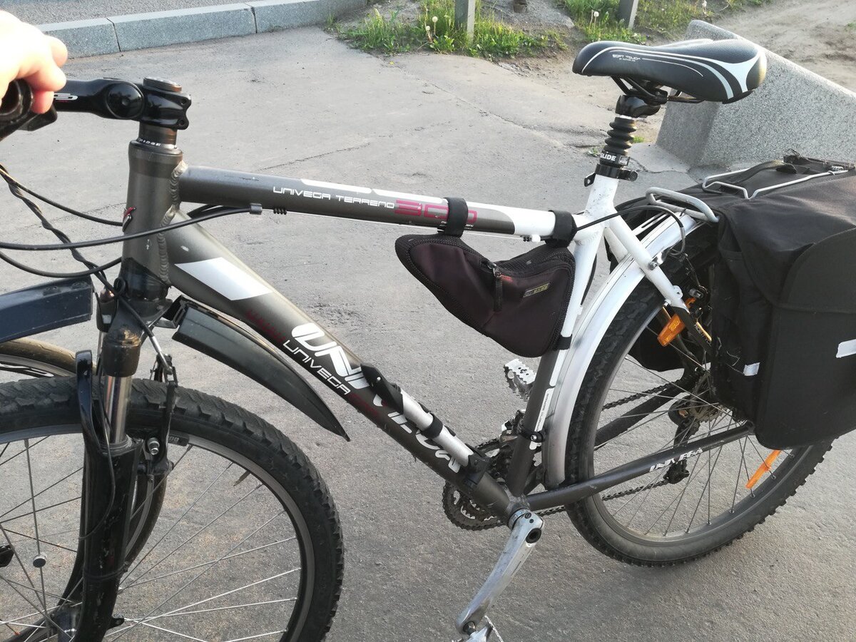 После лесных полазушек и после мойки. Здесь покрышки 29-е 2.1