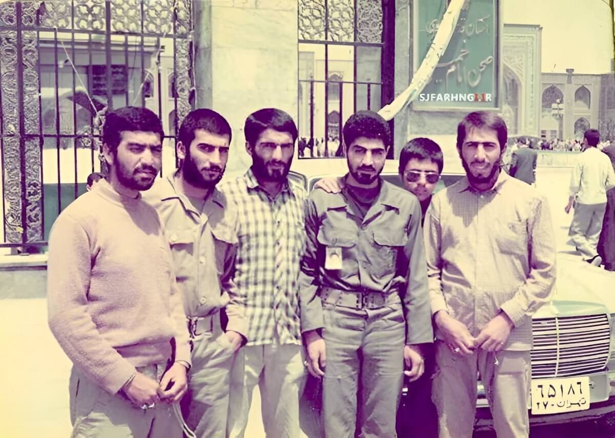 Касем Сулеймани и «спортсмены» 1980 г.