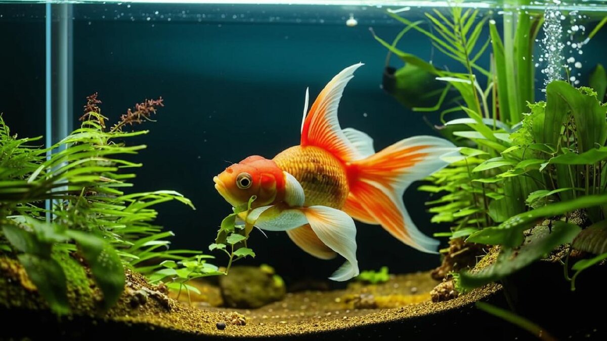 Золотая рыбка - живой антистресс