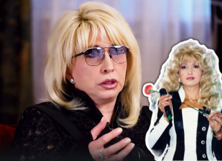 Ирина Аллегрова осталась не в восторге от того, какие песни выбрали участники шоу "ВИА Суперстар". Фото: кадр шоу "ВИА Суперстар", канал НТВ 