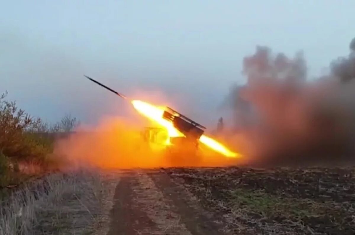    Минобороны: РСЗО «Град» уничтожил около 10 военных ВСУ в дельте Днепра