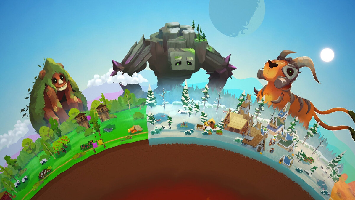 Reus симулятор бога. Игры с симуляцией бога. Симулятор бога. Reus водный гигант. Reus игра.