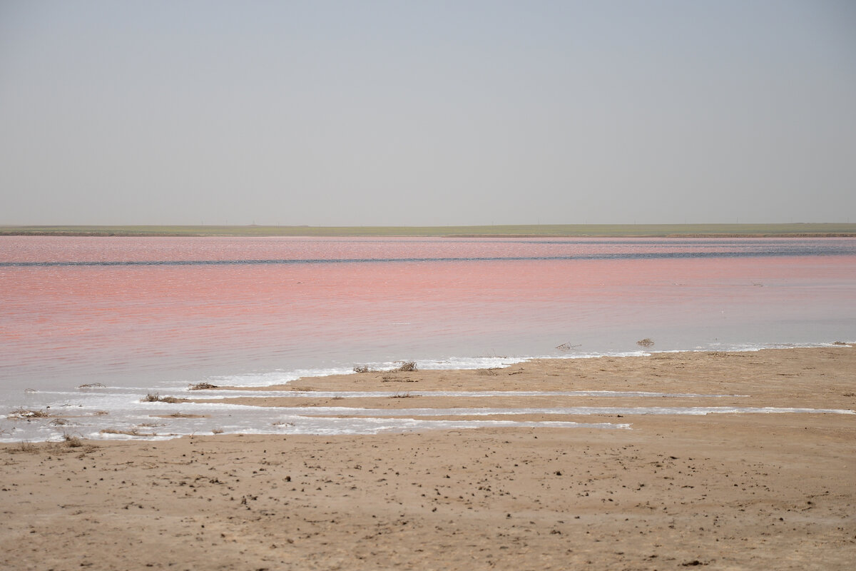 Озеро очень мелкое