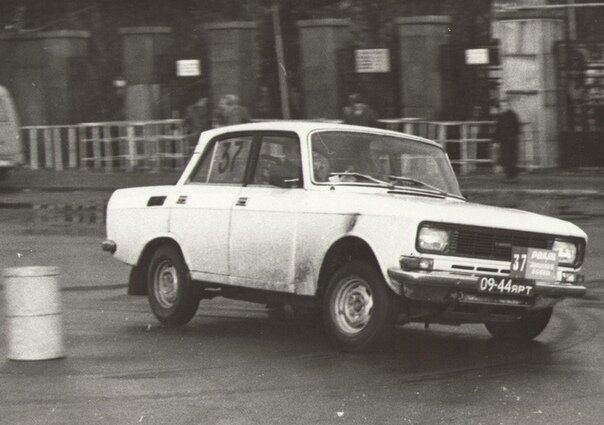 Ралли Золотая осень 1983 год. Экипаж СТК Мотор А. М. Евсеев - Г. В. Кулянов.