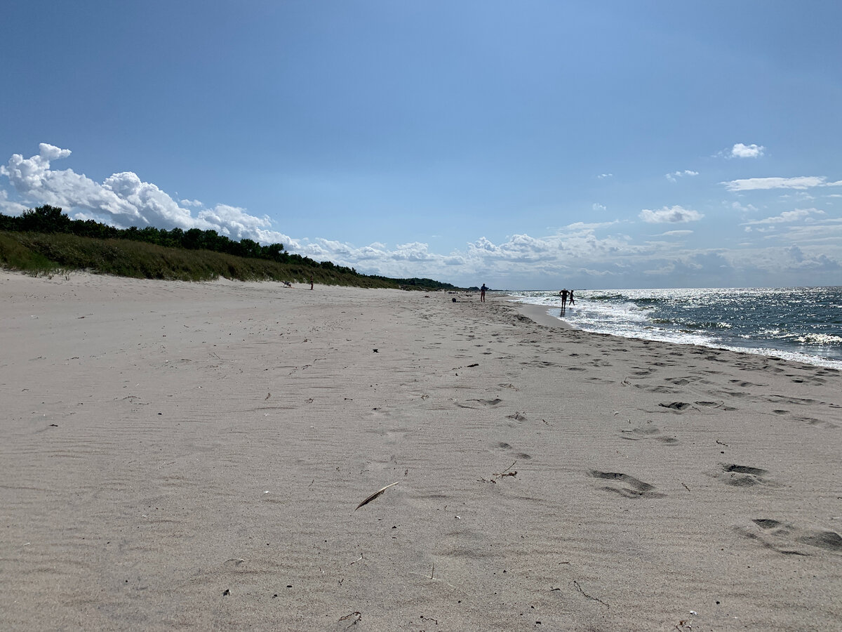 Пляж Балтийска.