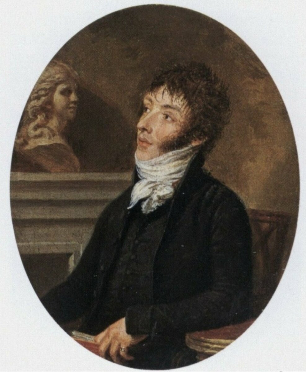 Портрет Константина Николаевича Батюшкова. 1815г. Художник Кипренский О.А.