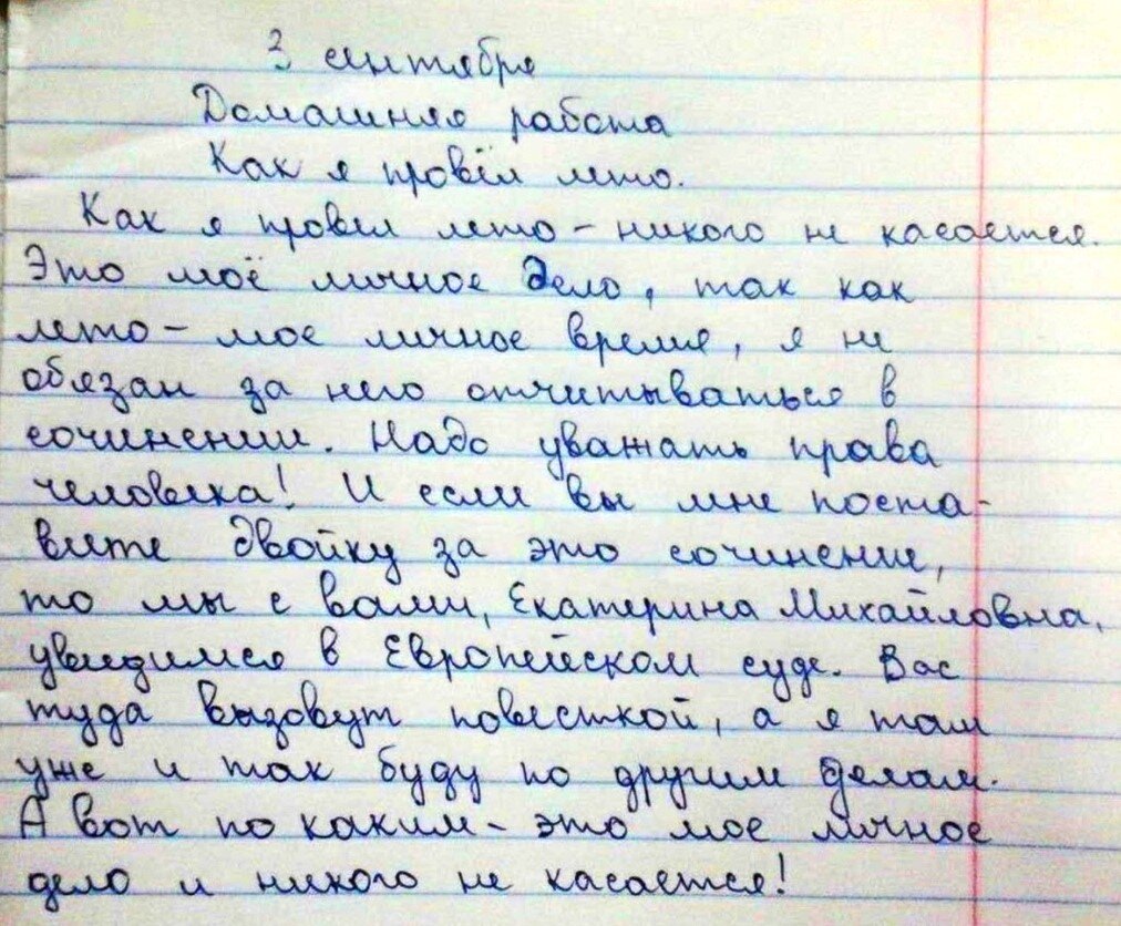 Какое дело школе, где будет летом мой ребёнок?». Зачем учитель собирает эту  информацию перед каникулами | Беречь речь | Дзен