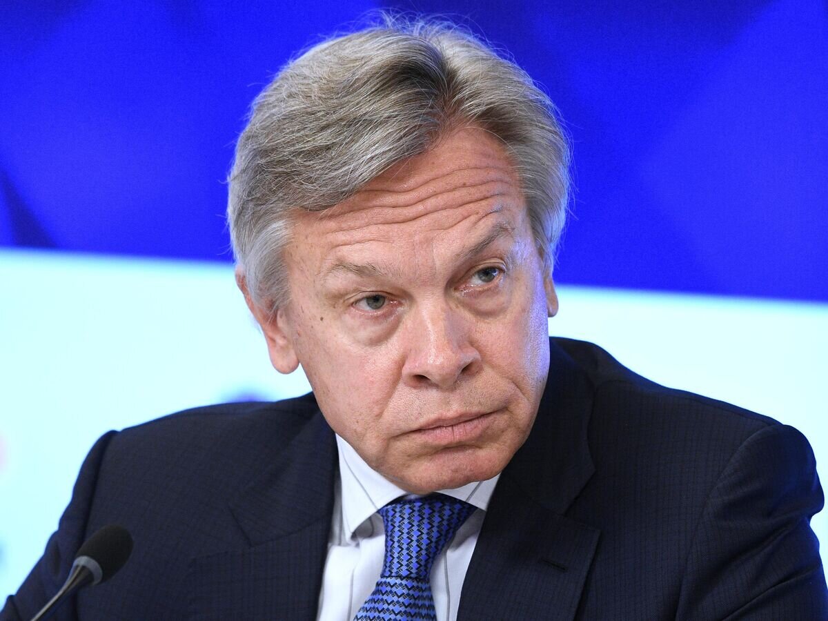    Председатель комиссии Совета Федерации РФ по информационной политике Алексей Пушков на заседании Временной комиссии Совета Федерации по информационной политике и взаимодействию со СМИ в ММПЦ МИА "Россия сегодня". 24 апреля 2019© РИА Новости / Нина Зотина