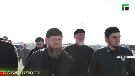 Рамзан Кадыров проверил ход строительства нового правительственного комплекса в Грозном