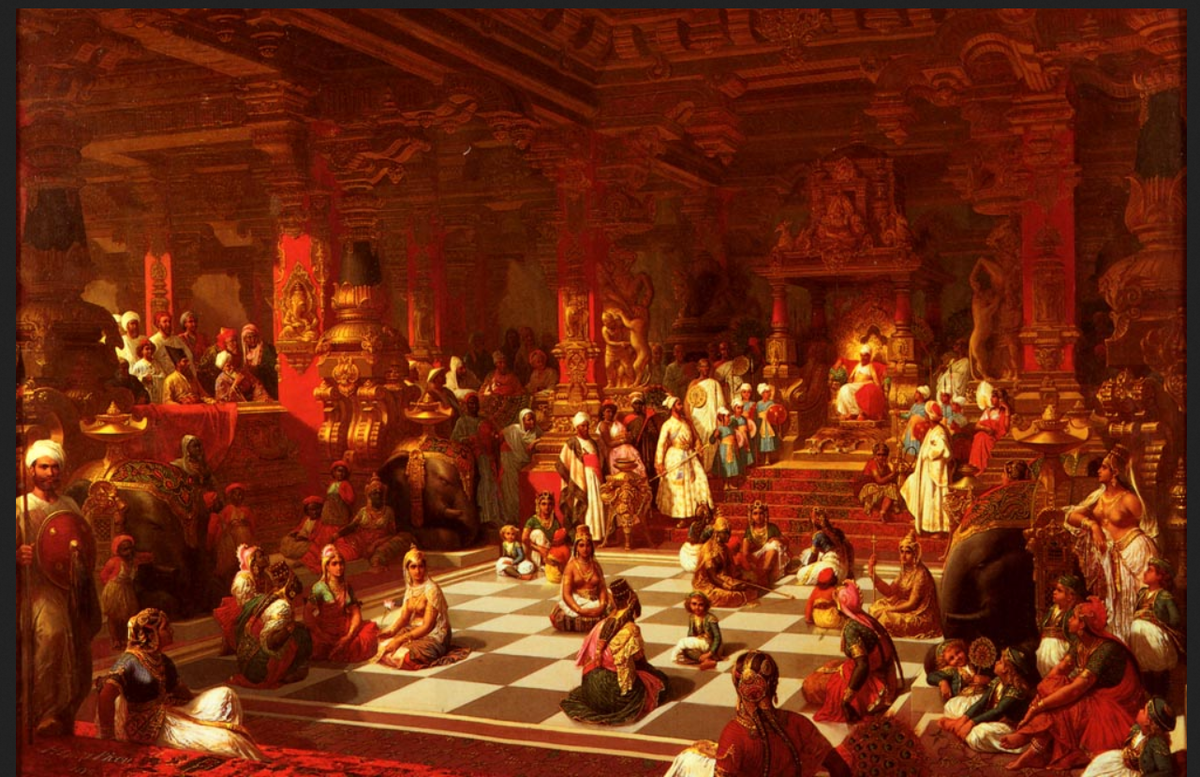 Анри-Пьер Пику. "Индийские шахматы", 1876.