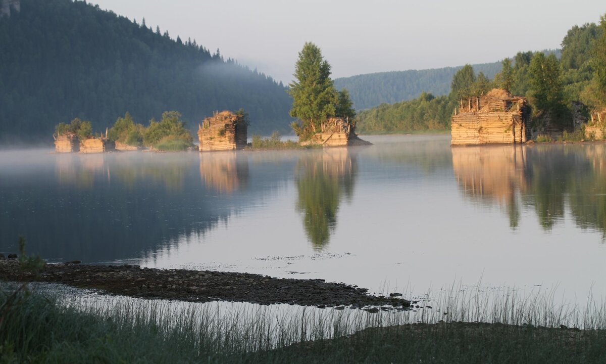Река вишера фото