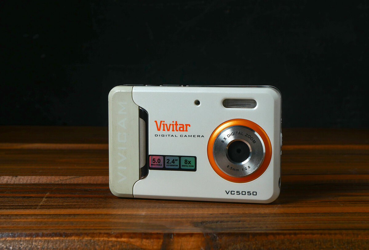 Vivitar Vivicam VC5050. Цифровая мыльница для лоу-фай фотографии. | Ванечка  фотолюб | Дзен