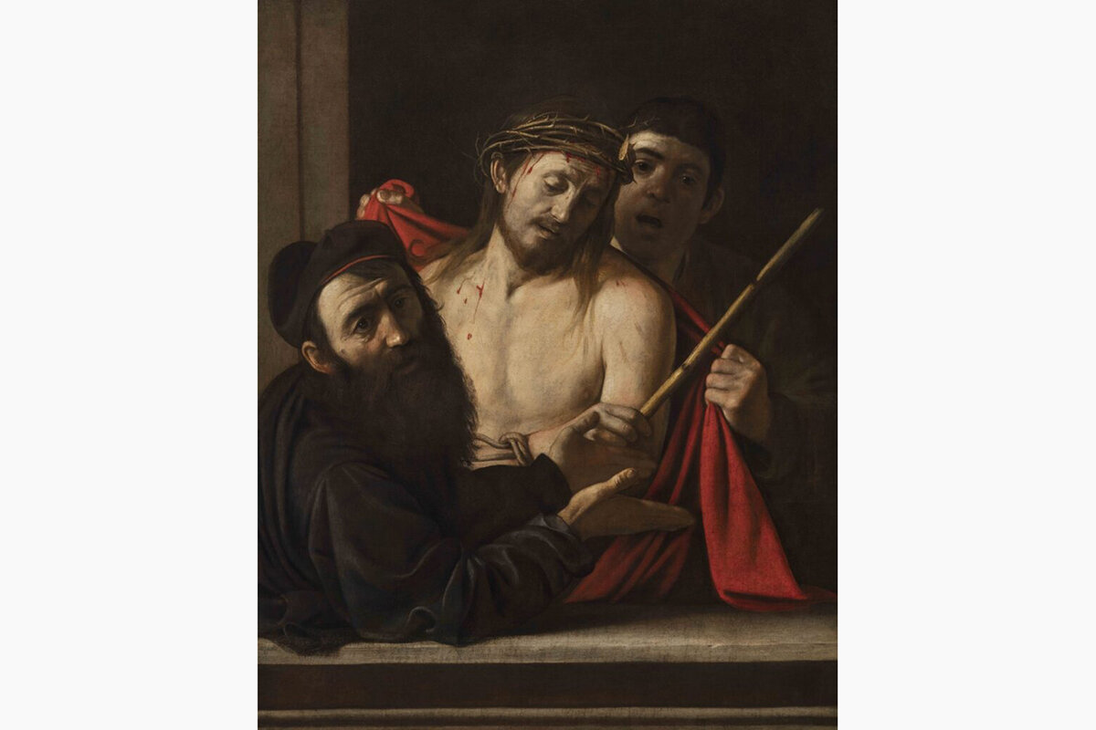 Museo Nacional del Prado📷Картина Ecce Homo кисти Микеланджело Меризи да Караваджо