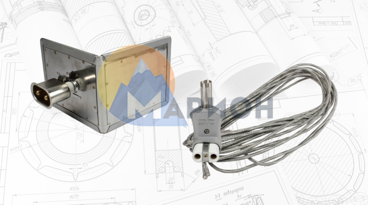 Плоский миканитовый нагреватель 
