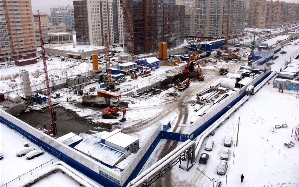 Так площадка выглядела в январе 2015.