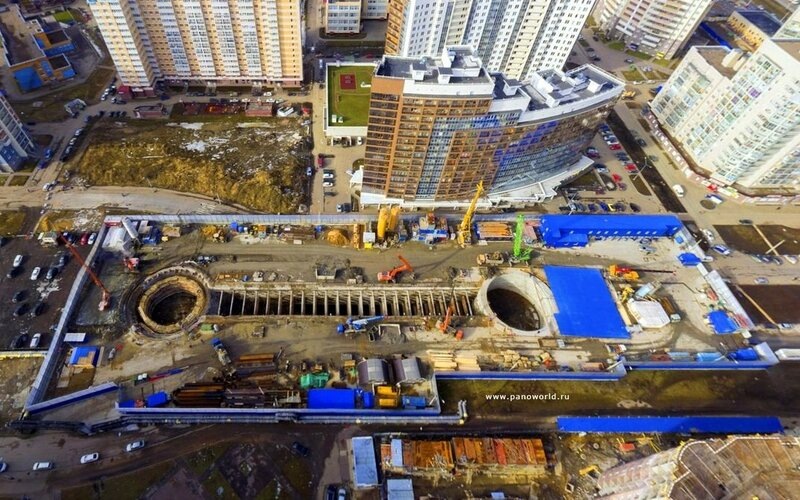 Хронология строительства станций "Беговая" и "Новокрестовская". Часть 1 "Как всё начиналось".