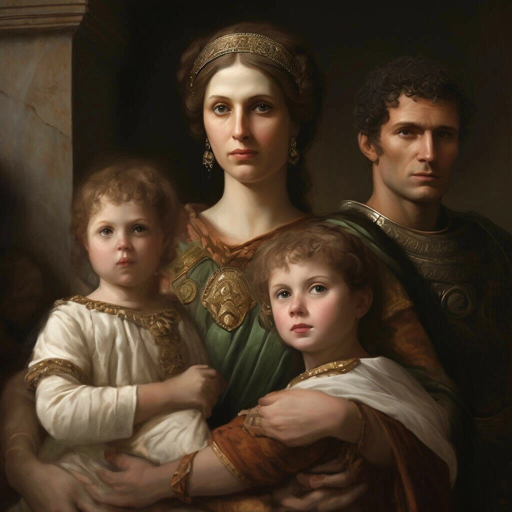 Корнелии Цетеги, нейросеть 