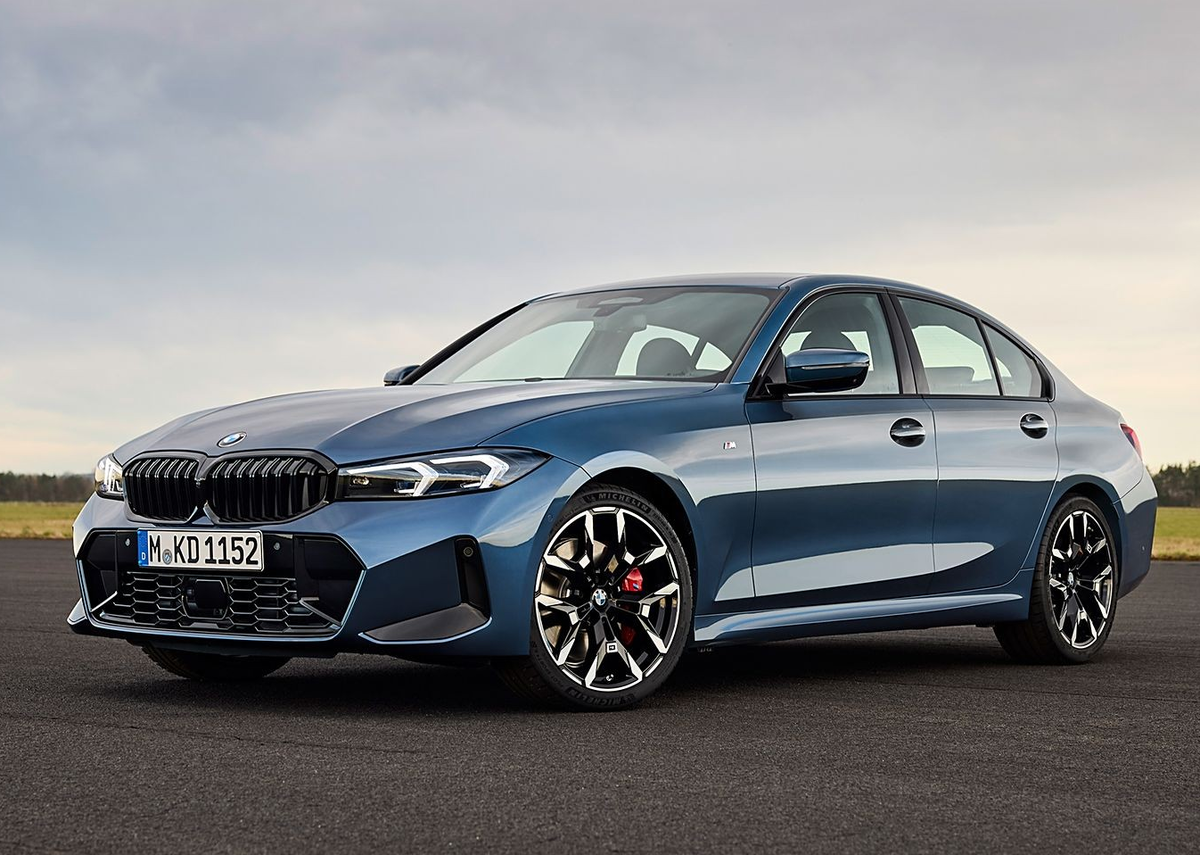 BMW 3 серии в обновленном исполнении 2024 года 