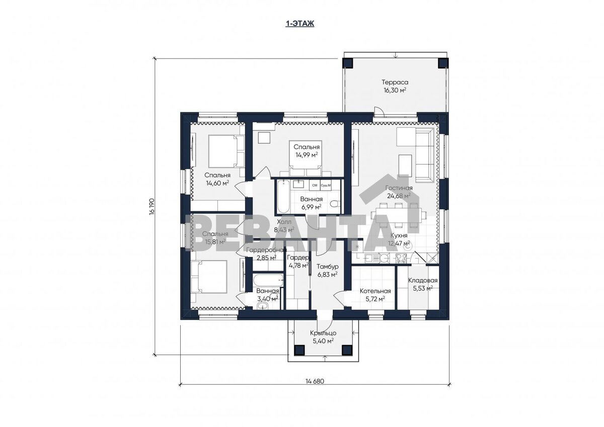 Планировка дома