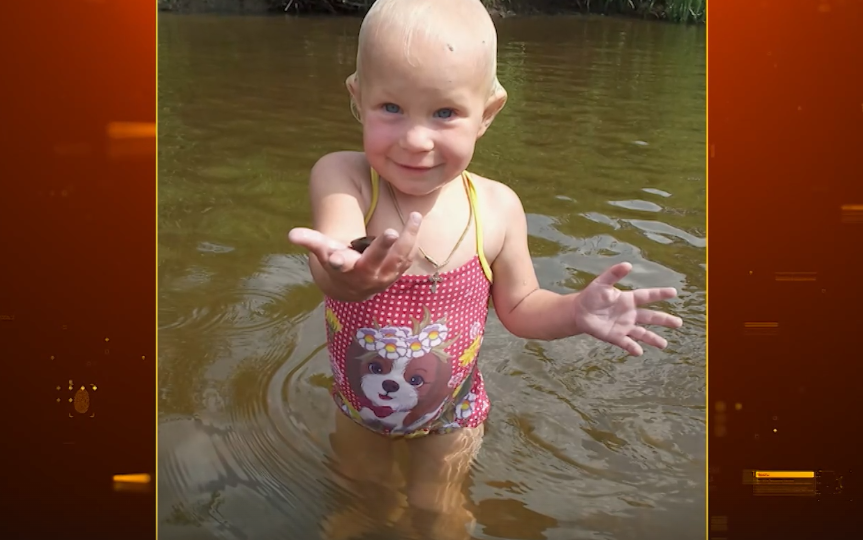 Люда 1 год и 10 мес пропала в лесу голышом. На четвертые сутки поиска надежда угасла...
