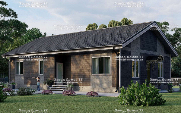 Дом по проекту "Салоники"