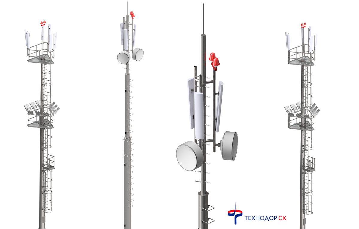 Разновидности опор ОДН