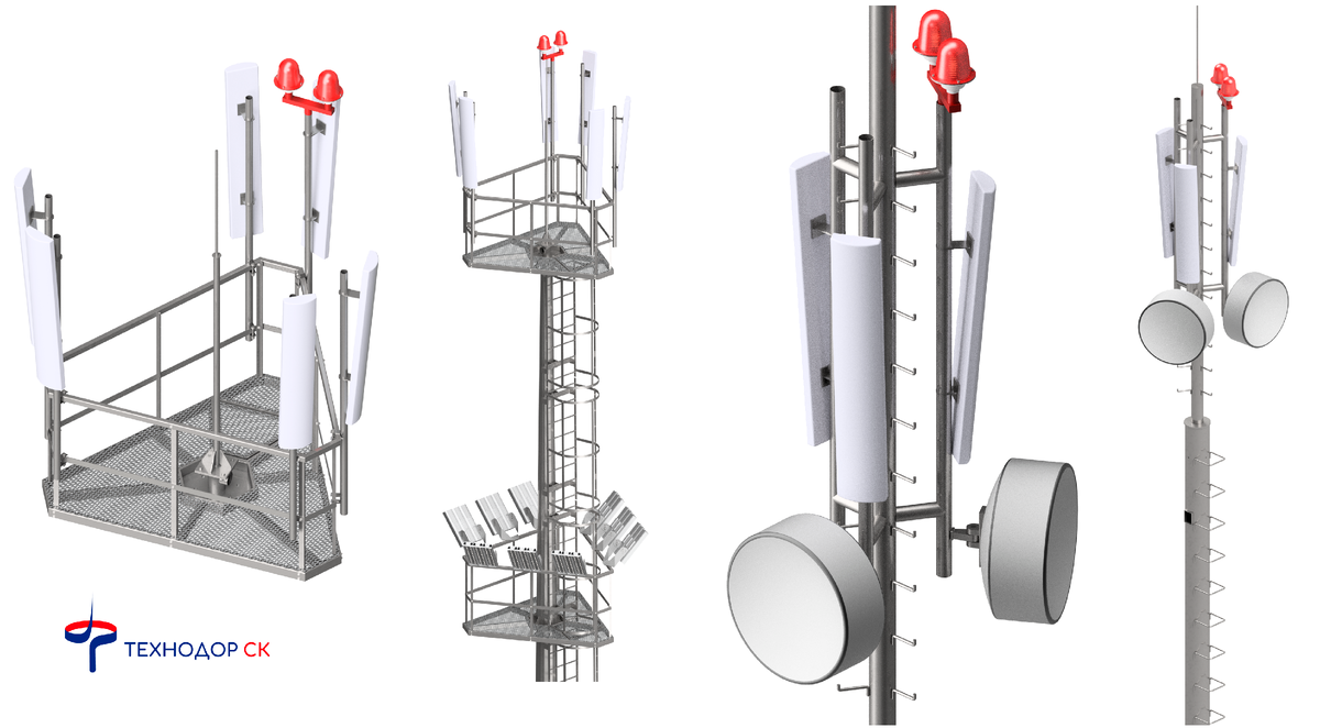 Опоры двойного назначения (ОДН)  