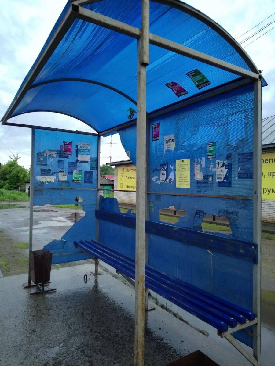    Остановка в Бийске. Источник: Telegram-канал "ЧП-Бийск"