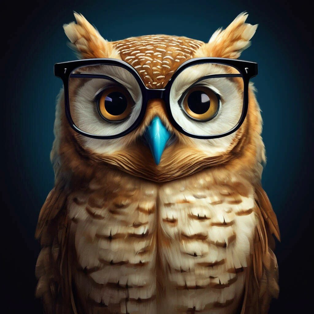 Все мудрые совы носят очки!