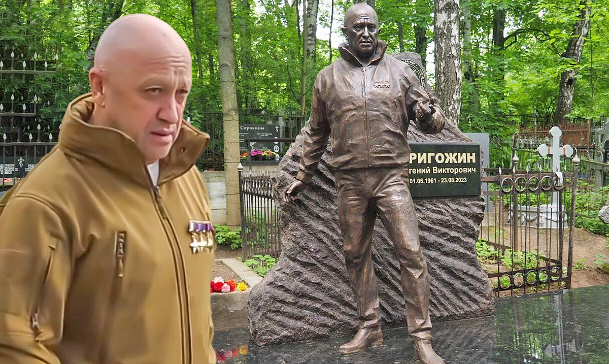 Бронзовый титан: на Пороховском кладбище Петербурга увековечат память легендарного патриота Евгения Пригожина