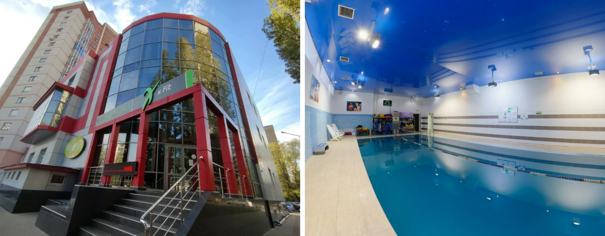 XFIT Платинум располагается в отдельном трехэтажном здании в Коминтерновском районе Воронежа. Фитнес-центр работает по клубной системе и предлагает своим членам все для эффективных тренировок: тренажерный зал, групповые и персональные занятия, бассейн и услуги спа.