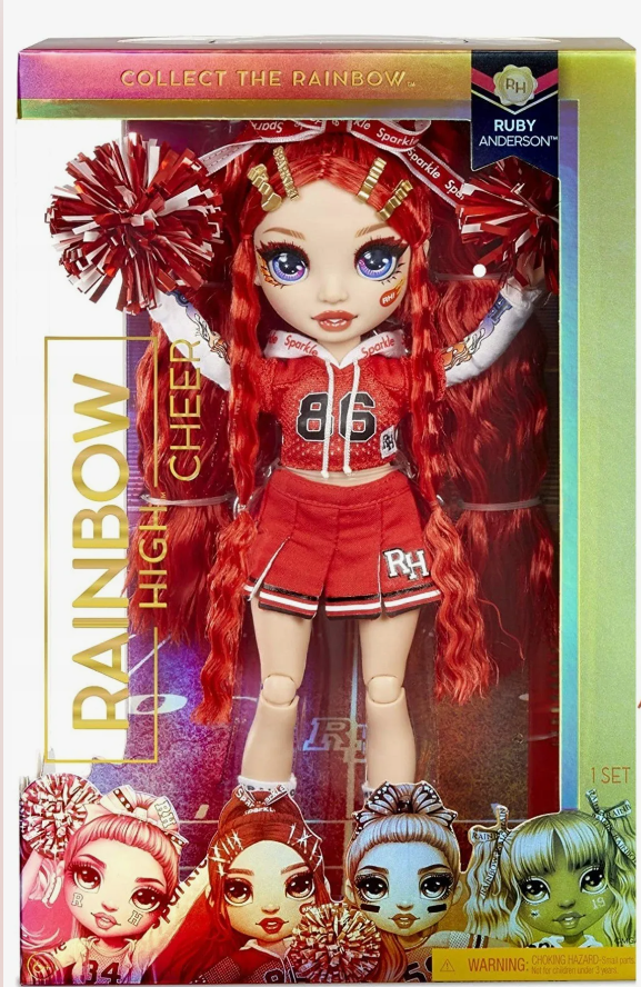 Rainbow High из серии Cheer Doll - Ruby Anderson (Red) - фото с просторов Интернета