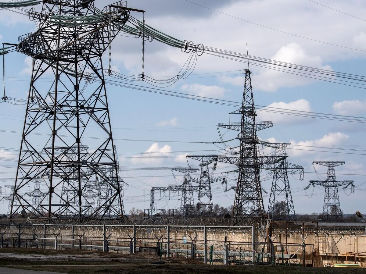    Запорожская АЭС в Энергодаре© РИА Новости