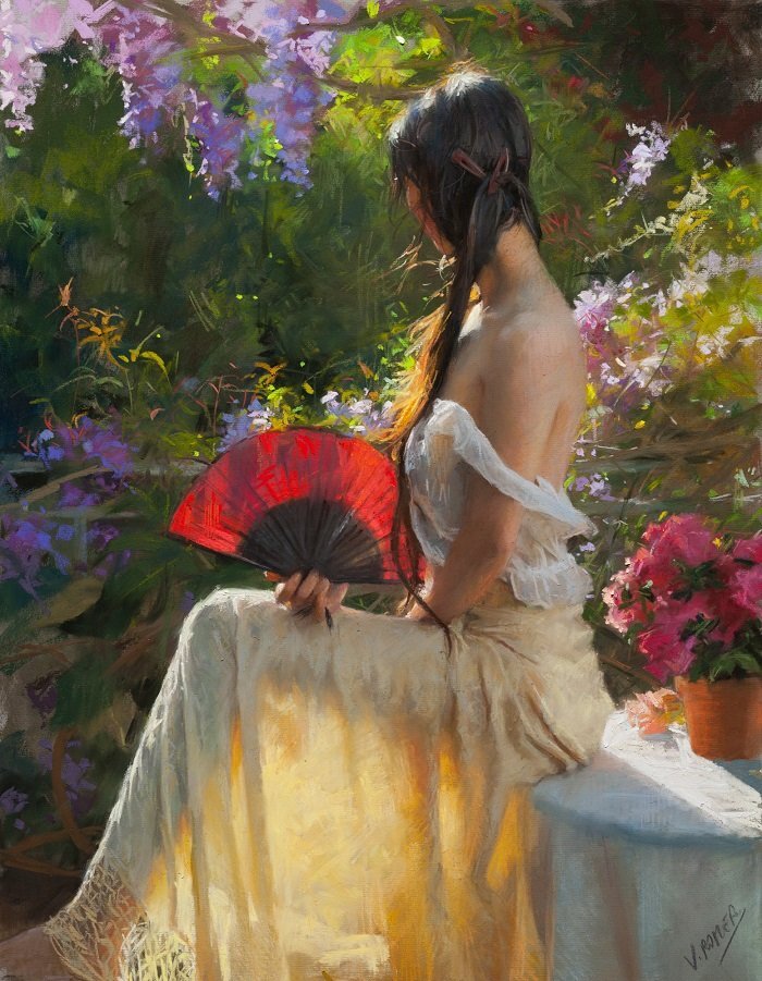 Painter: Vincente Romero Redondo, Espana, Madrid. 