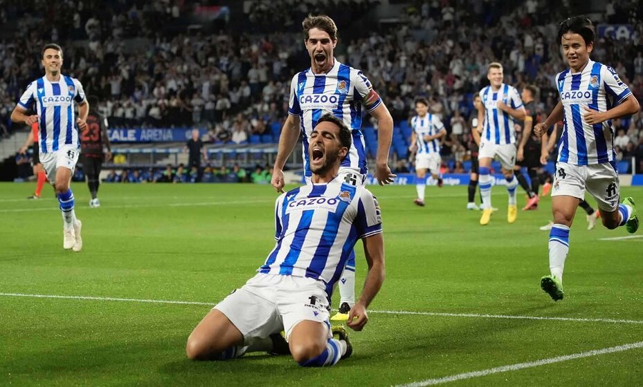    «Реал Сосьедад» Захаряна одержал очередную победу в Лиге чемпионов. Фото: ФК «Реал Сосьедад»