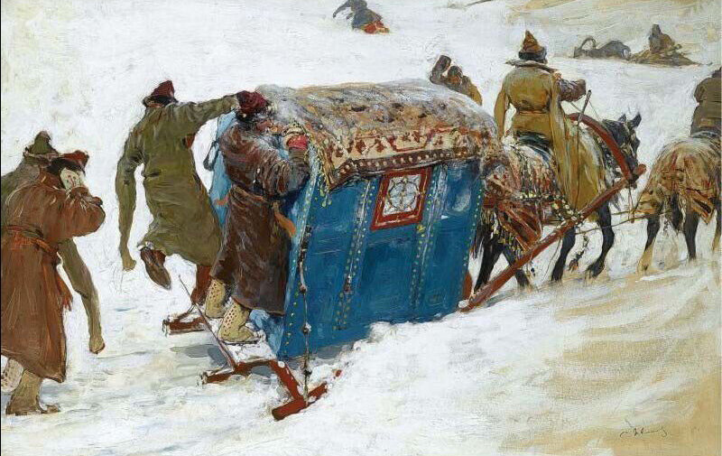 Сергей Иванов "Боярский возок". 