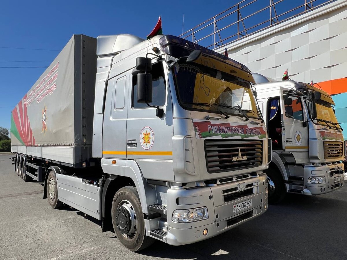  📷    В Оренбуржье доставили гуманитарную помощь из Белоруссии для пострадавших от паводка Кристина Просвиркина