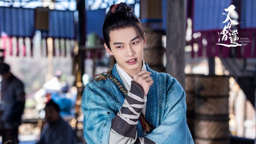 Стоп кадр из дорамы.