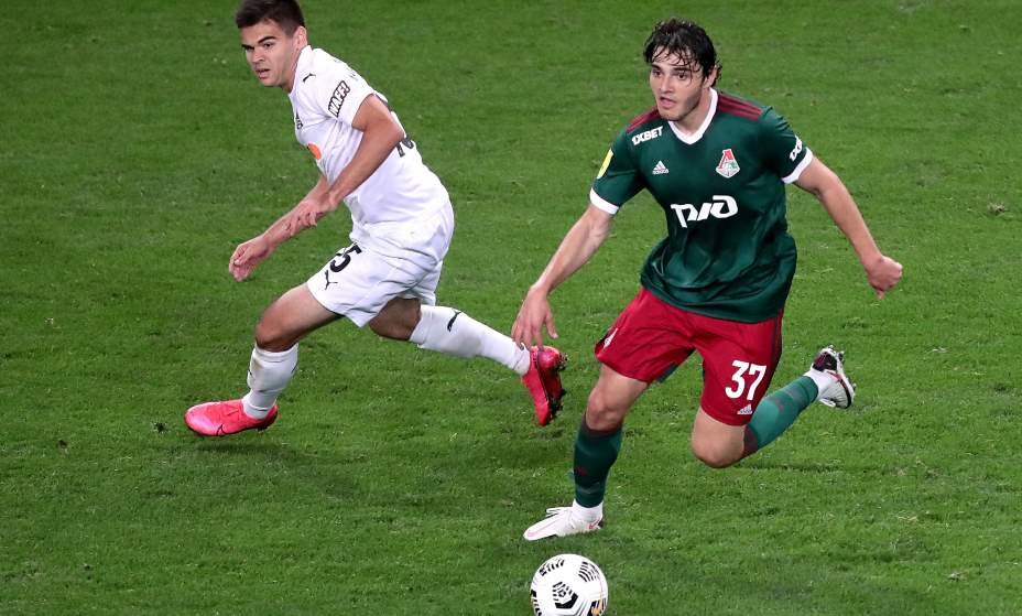    Станислав Магкеев воспитанник «Локомотива», играет за железнодорожников с 15 лет. Фото: Global Look Press