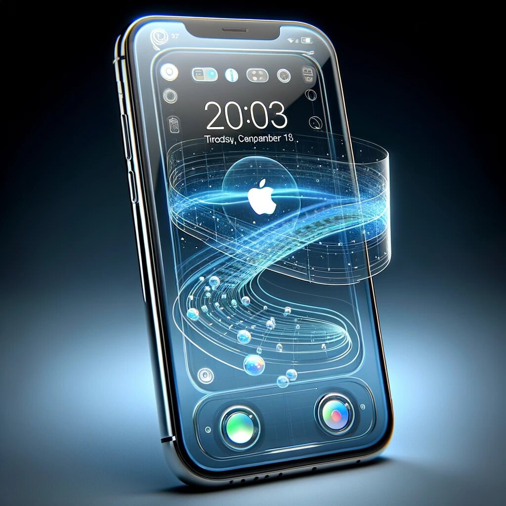 Айфоны будущего: Как нейросеть видит iPhone с 2025 по 2050 год | Кибер Конь  | Дзен