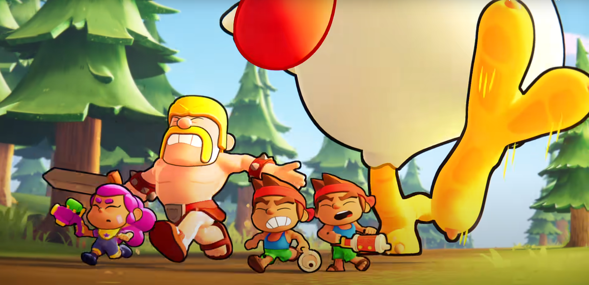 Кадр из трейлера "Squad Busters".