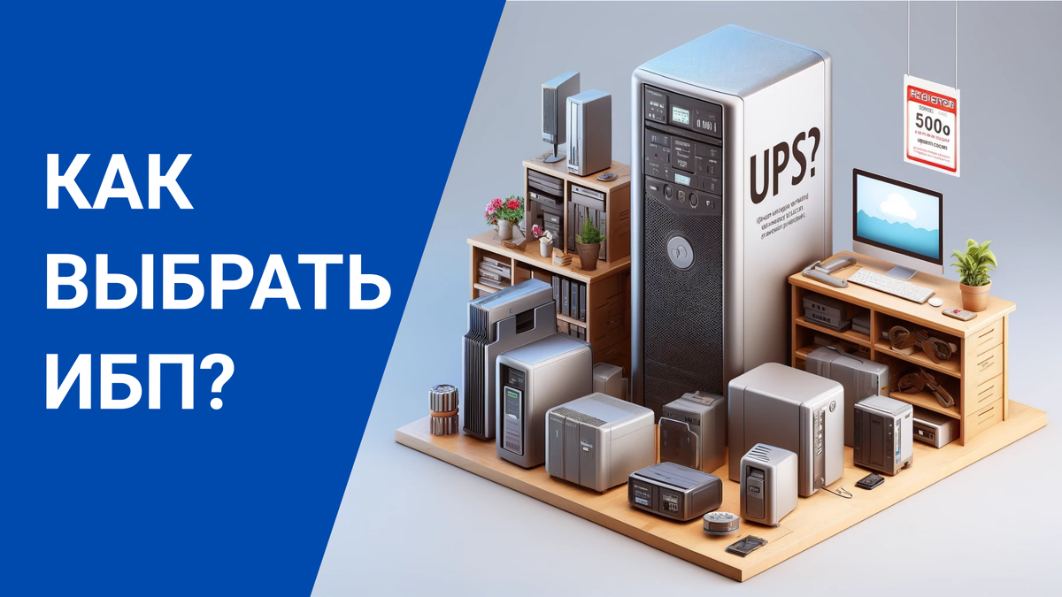 Как выбрать и установить источник бесперебойного питания (ИБП)