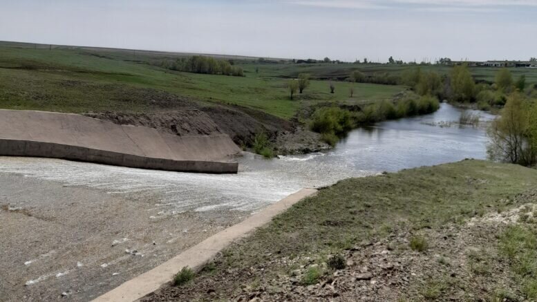    После паводка специалисты вновь обследовали реку Большая Уртазымка, впадающую в Ириклинское водохранилище