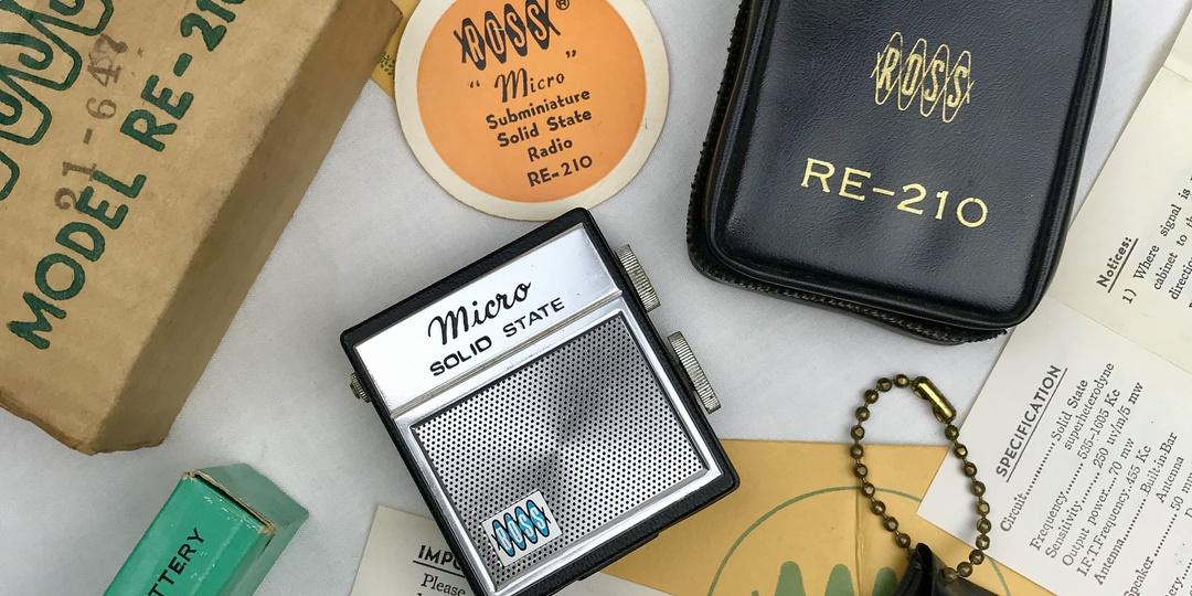 Миниатюрный радиоприёмник Ross Micro RE-210