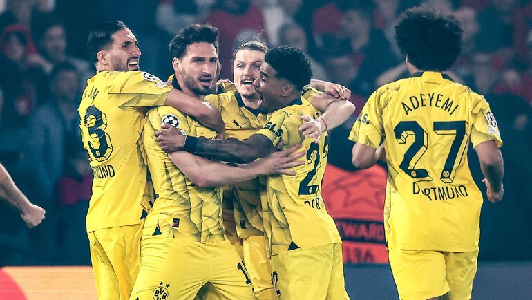    Игроки "Боруссии". AFP