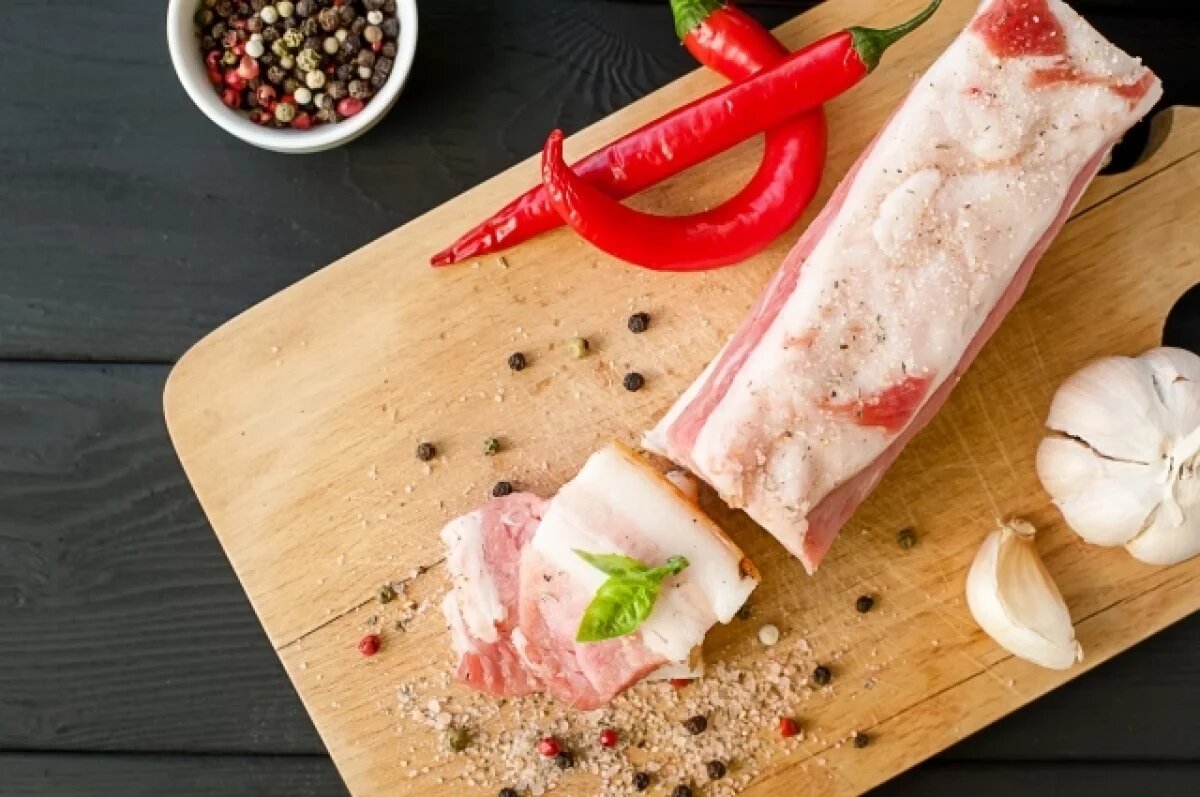    На Украине подорожало сало