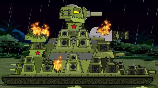 Мега танки против Босса 5 - Мультики про танки