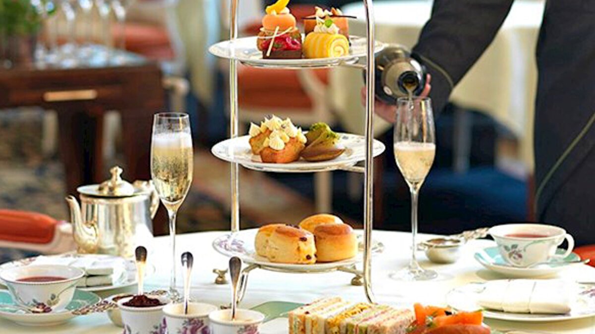 Искусство сервировки на 5 o'clock tea