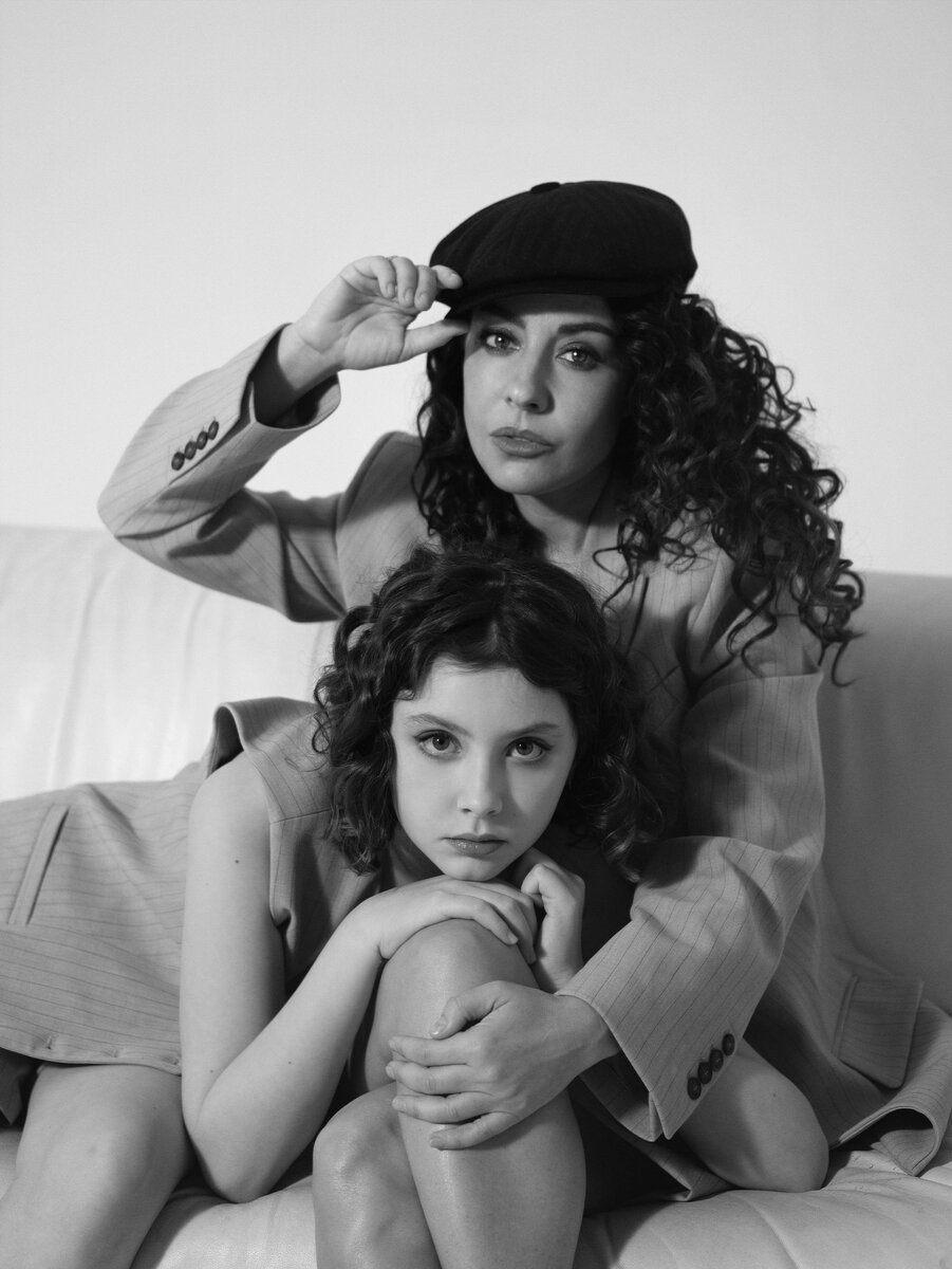    Мария Зайцева с дочерью