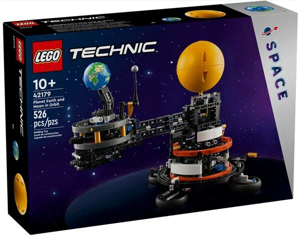 Конструктор LEGO Technic 42179 Planet Earth and Moon in Orbit